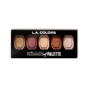 L.A. COLORS Eyeshadow Shimmer Palette, Beam Me Up, 0.39 fl oz