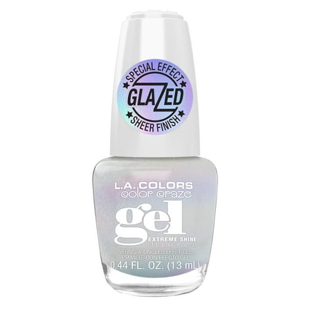 L.A. COLORS Gel Glazed Nail Polish, Chandeliers, 0.44 fl oz