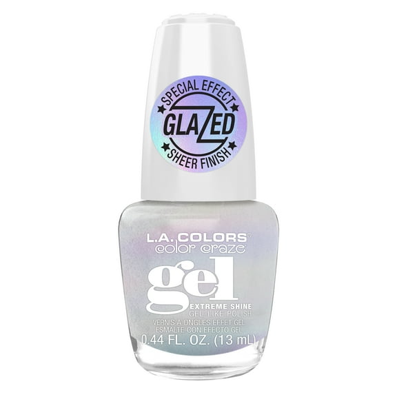 L.A. COLORS Gel Glazed Nail Polish, Chandeliers, 0.44 fl oz