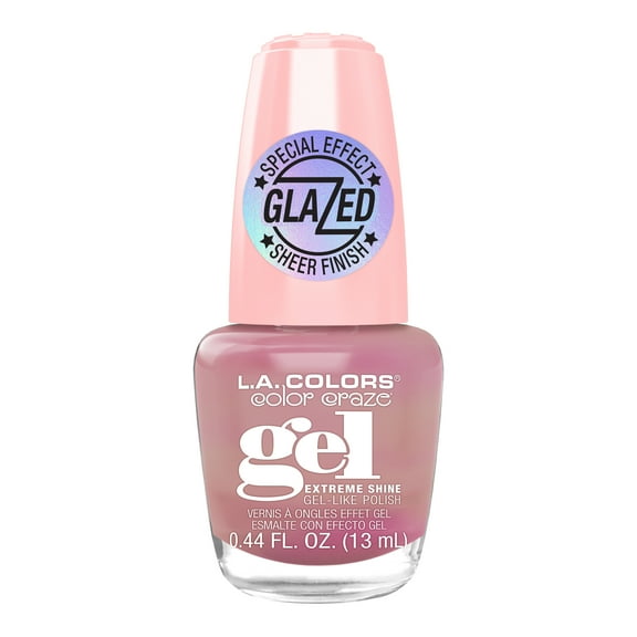 L.A. COLORS Gel Glazed Nail Polish, Eternal Glow, 0.44 fl oz