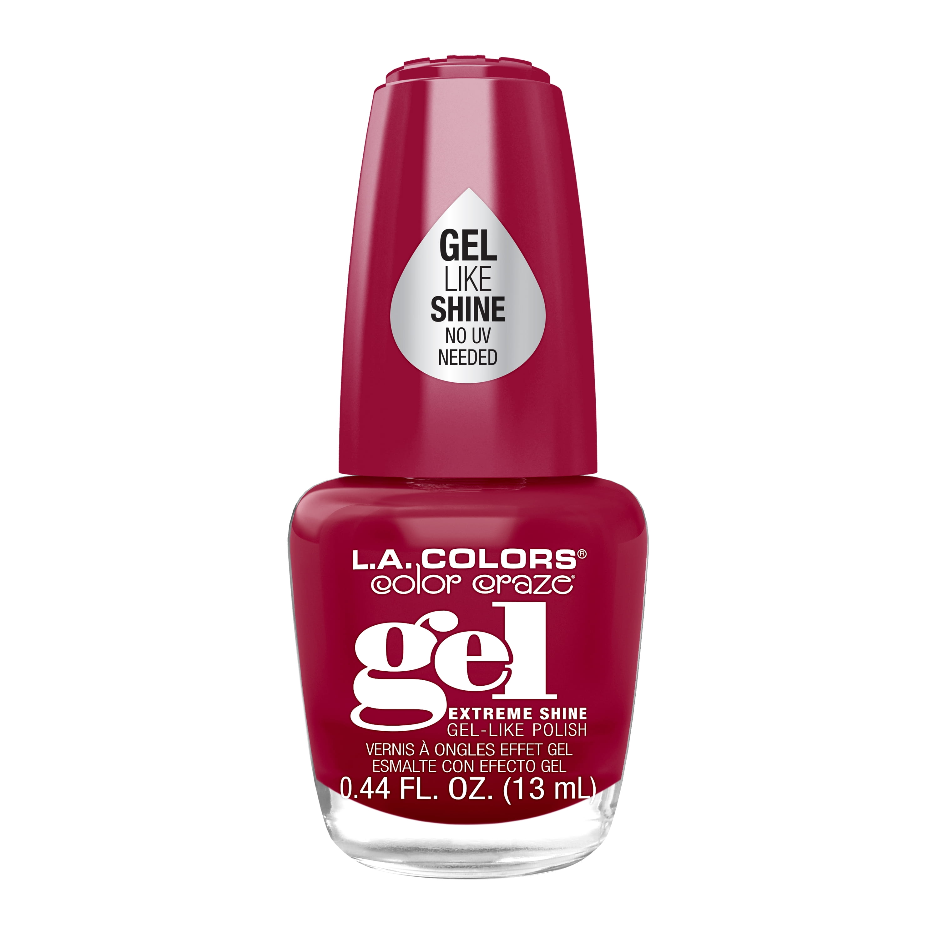 L.A. COLORS Gel-Like Nail Polish, Very Merry, 0.44 fl oz - Walmart.com