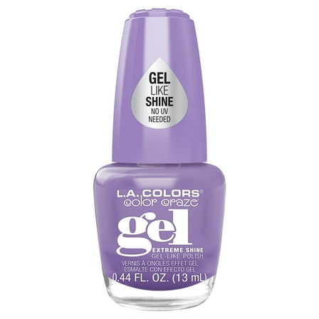 L.A. COLORS Gel Like Shine Nail Polish, Melody, 0.44 fl oz