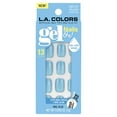 thumbnail image 1 of L.A. COLORS Gel Nails On Nail Tips, Splashy, 13 Pieces, 1 of 5