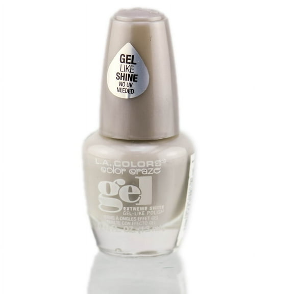 L.A. COLORS Gel-like Nail Polish, Dazzling, 0.44 fl oz