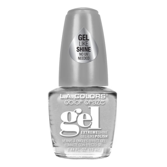 L.A. COLORS Gel-like Nail Polish, Dazzling, 0.44 fl oz