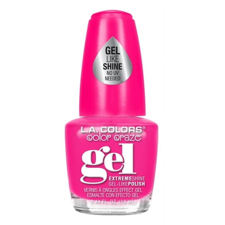 L.A. COLORS Gel-like Nail Polish, Flashy, 0.44 fl oz