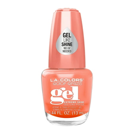 L.A. COLORS Gel-like Nail Polish, Good Vibes, 0.44 fl oz