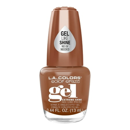 L.A. COLORS Gel-like Nail Polish, Nudie, 0.44 fl oz