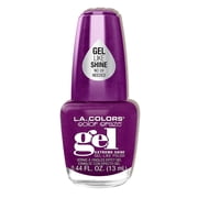 L.A. COLORS Gel-like Nail Polish, Ravishing, 0.44 fl oz