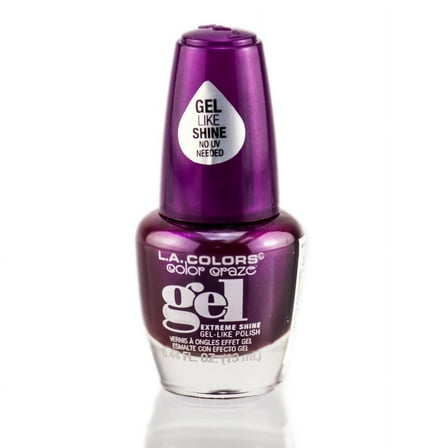 L.A. COLORS Gel-like Nail Polish, Ravishing, 0.44 fl oz