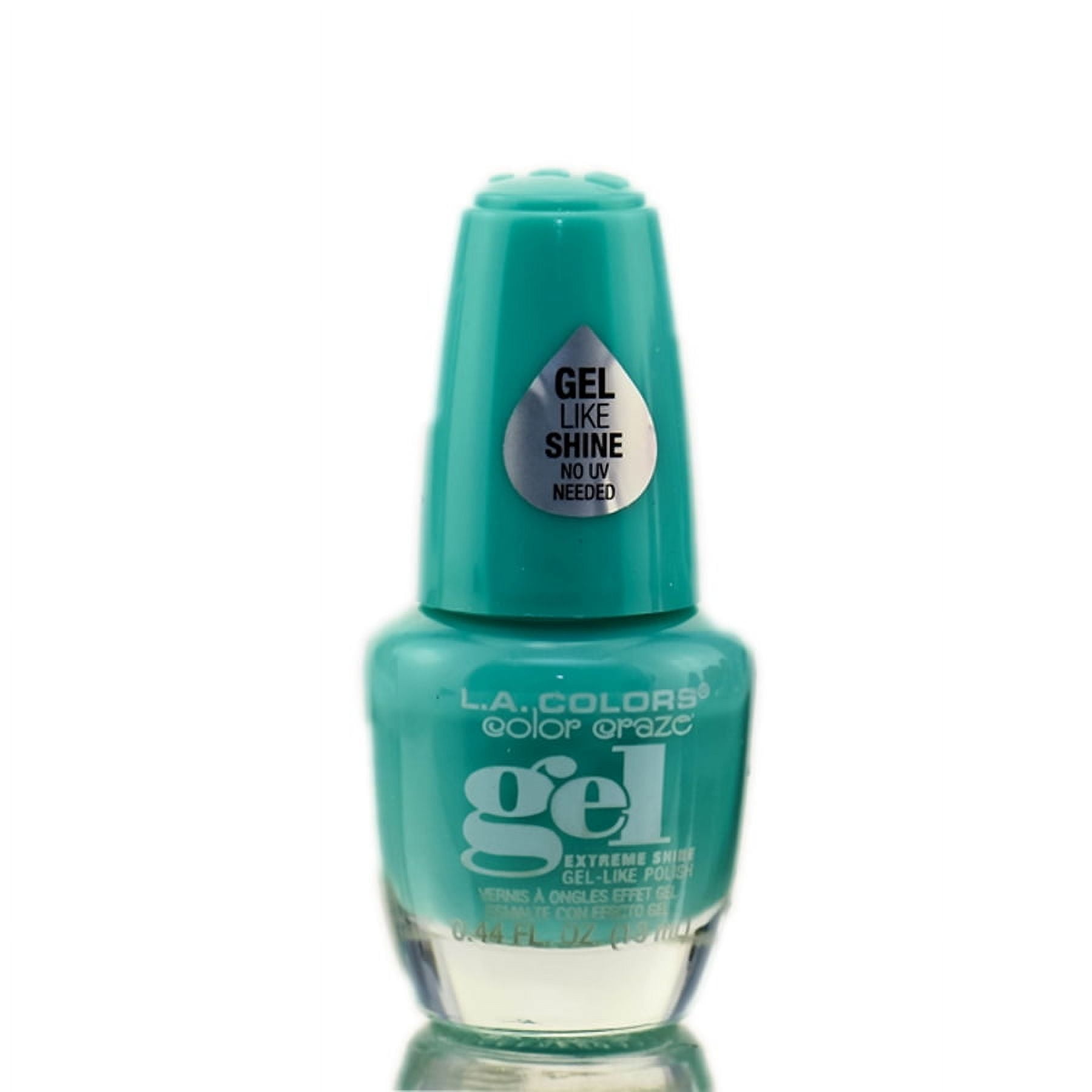 L.A. COLORS Salon-Quality, Long-Lasting, Gel-like Nail Polish