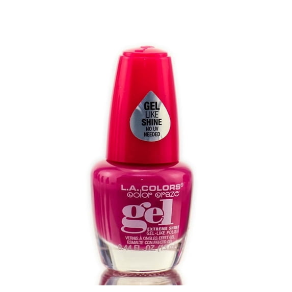 L.A. COLORS Gel-like Nail Polish, Socialite, 0.44 fl oz