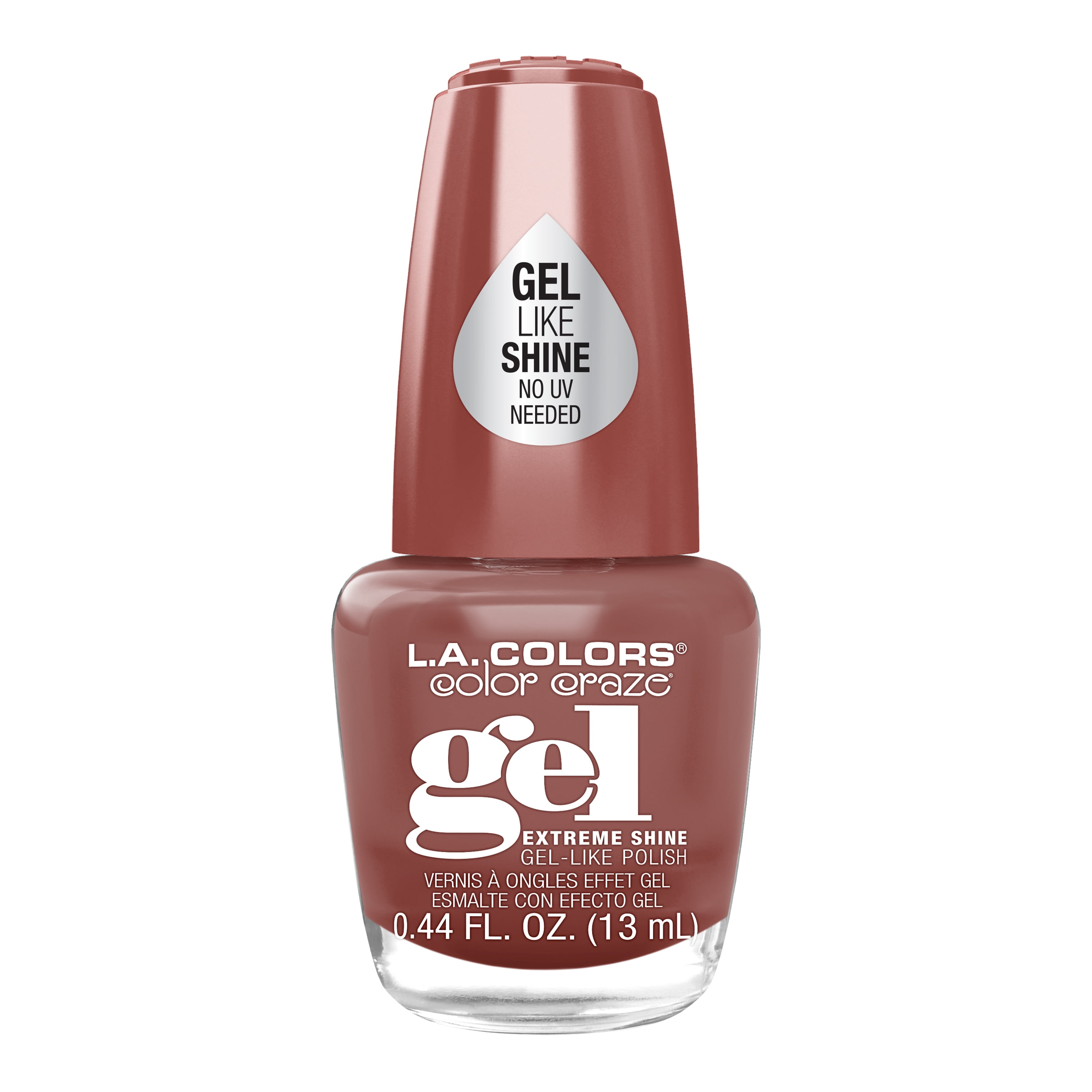 LA Colors Color Craze Gel Nail Polish #487 Citrus Bright Yellow