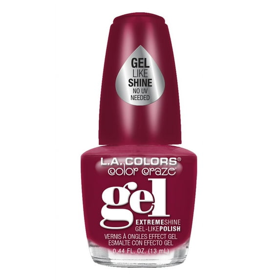 L.A. COLORS Gel-like Nail Polish, Vampy, 0.44 fl oz