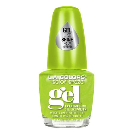L.A. COLORS Gel-like Nail Polish, Zany, 0.44 fl oz