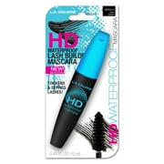 L.A. COLORS HD Curve Defining Waterproof + Volumizing Mascara, Black, 0.43 fl oz
