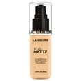 thumbnail interactive-video image 1 of L.A. COLORS Liquid Truly Matte Foundation, Porcelain, 1.35 fl oz, 1 of 7