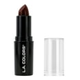 thumbnail interactive-video image 1 of L.A. COLORS Long-Wearing Satin Finish Velvet Pout Chaser Lipstick, Rum Rasin, 0.13 oz, 1 of 11