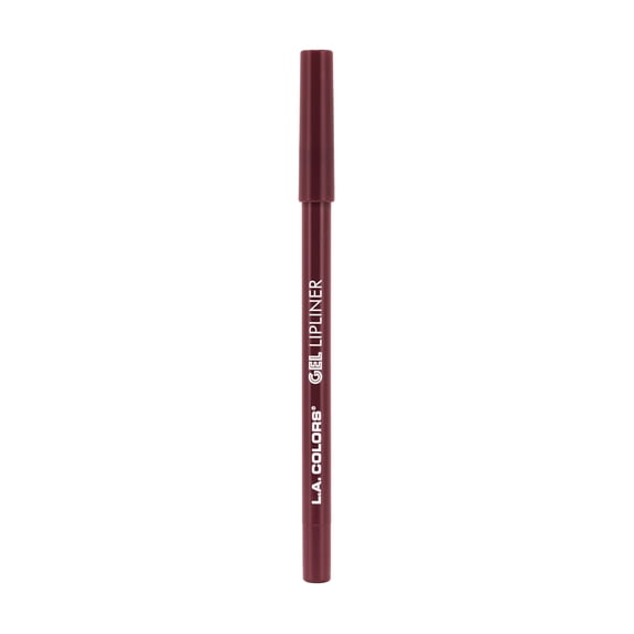 L.A. COLORS Long-lasting Smooth Creamy Matte Glide-on Gel Lipliner, Figgy, 0.05 oz