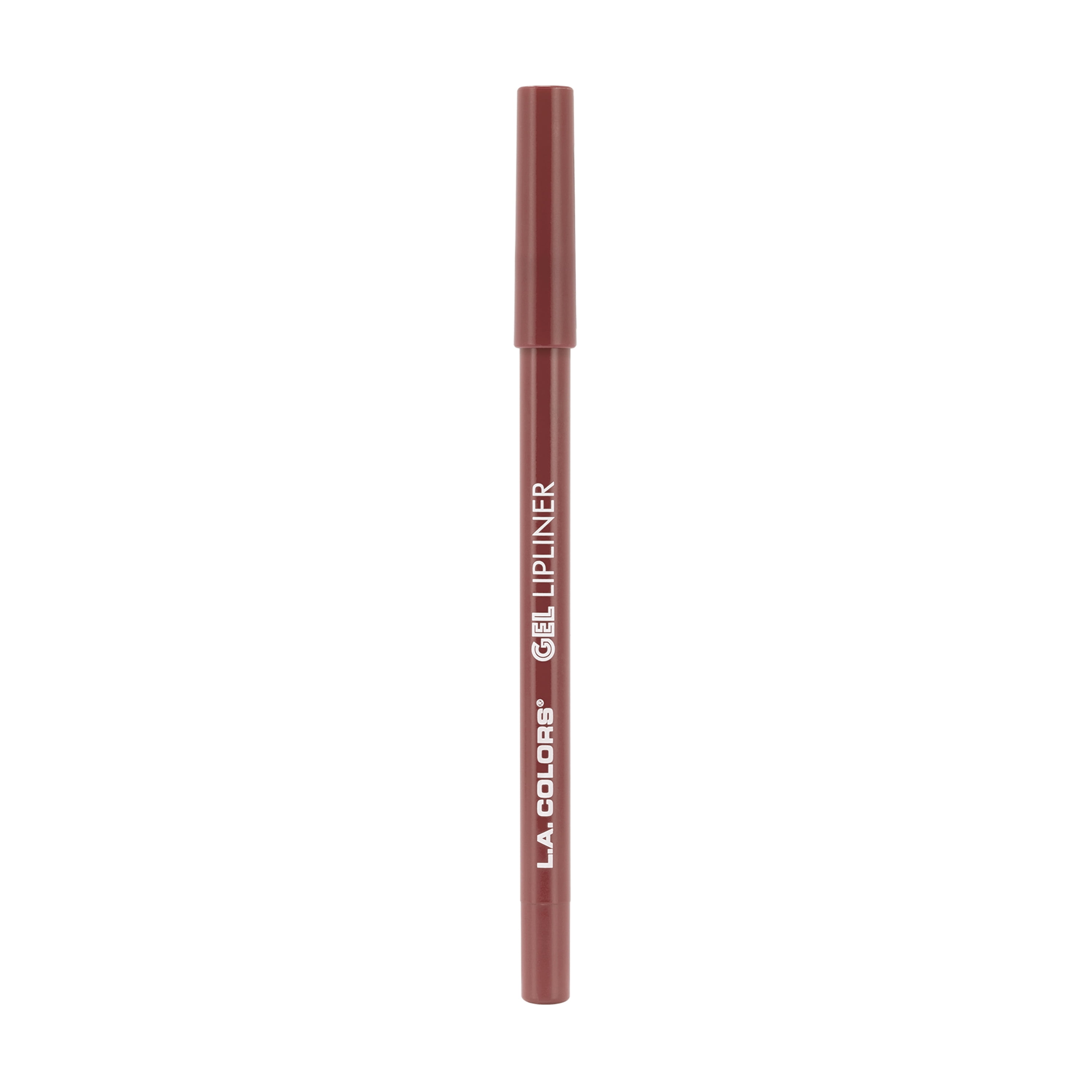 L.A. COLORS Long-lasting Smooth Creamy Matte Glide-on Gel Lipliner, Rose All Day, 0.05 oz