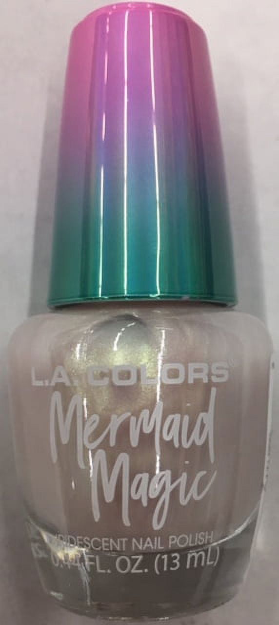 L.A. COLORS Mermaid Magic Nail Polish, CNL71 Opal, 0.44 Fl. Oz ...