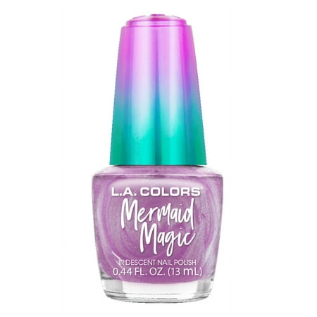 L.A. COLORS Mermaid Magic Nail Polish, Mystical, 0.44 fl oz