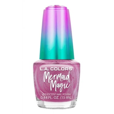 L.A. COLORS Mermaid Magic Nail Polish, Pink Pearl, 0.44 fl oz