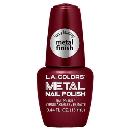 L.A. COLORS Metal Nail Polish, Dynasty, 0.44 fl oz