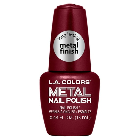 L.A. COLORS Metal Nail Polish, Dynasty, 0.44 fl oz