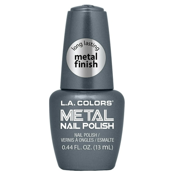 L.A. COLORS Metal Nail Polish, Metallica, 0.44 fl oz