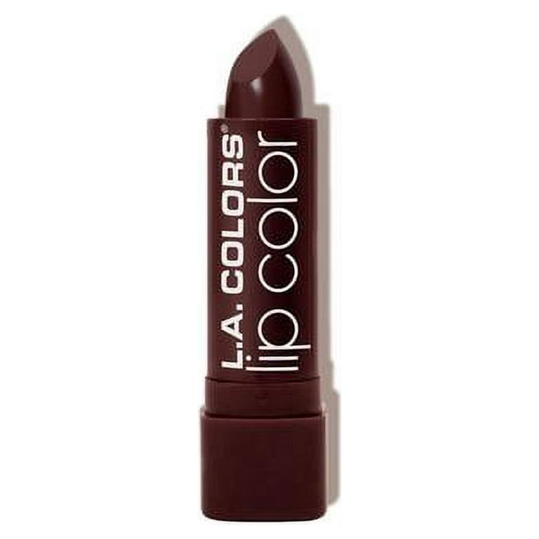 L.A. COLORS Moisture Rich Lip Color - Eggplant - Walmart.com