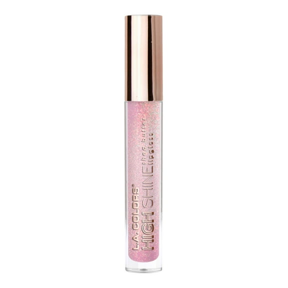 L.A. COLORS Moisturizing High Shine Holographic Shimmer Lip-gloss, Sugar Lips