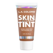 L.A. COLORS Natural Skin Tint Lightweight Hydrating Foundation, Chestnut, 1 fl oz