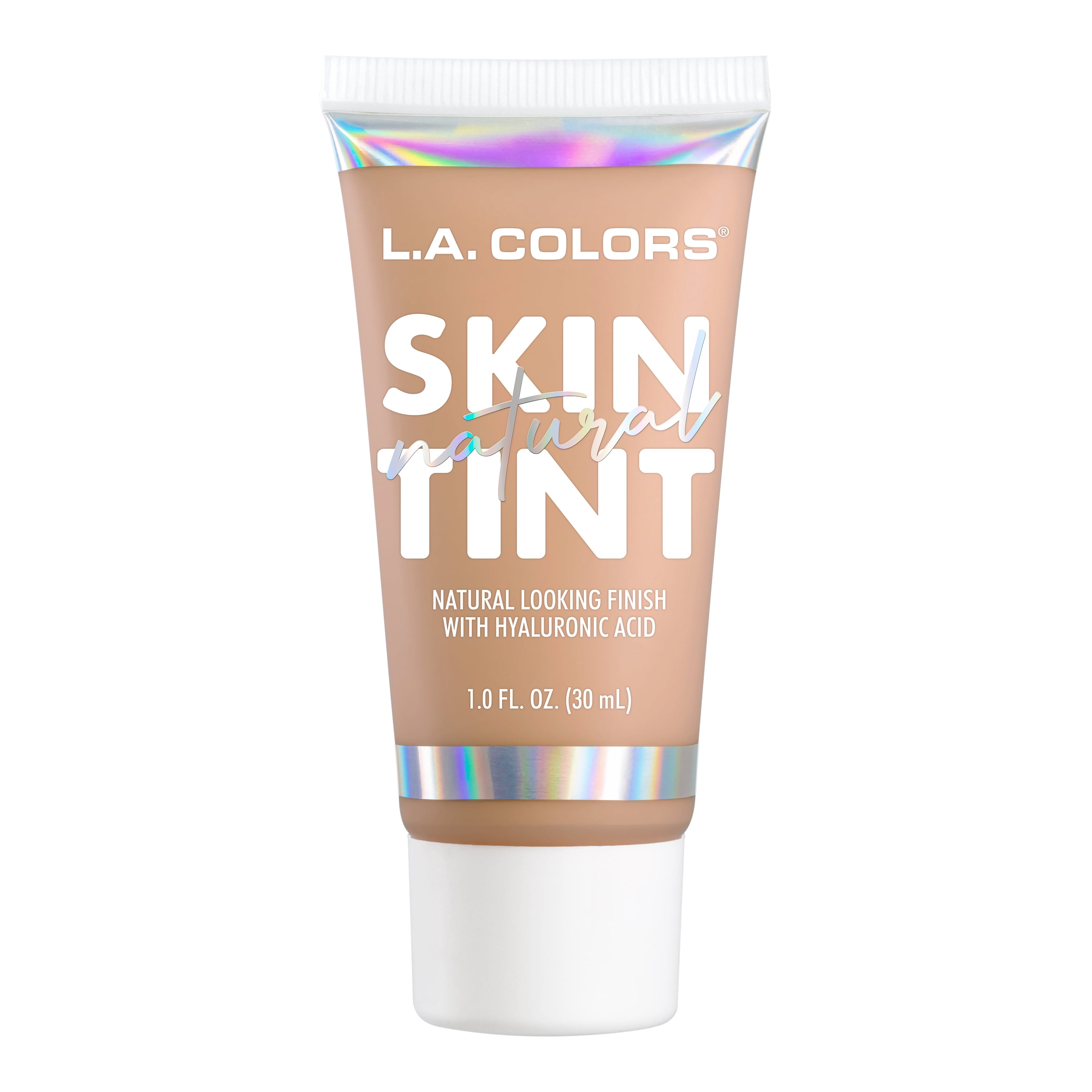L.A. COLORS Natural Skin Tint Lightweight Hydrating Foundation, Cool Sand, 1 fl oz