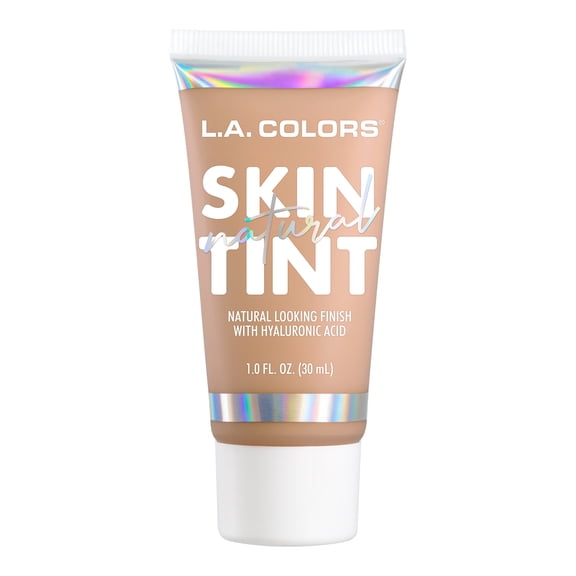 L.A. COLORS Natural Skin Tint Lightweight Hydrating Foundation, Cool Sand, 1 fl oz