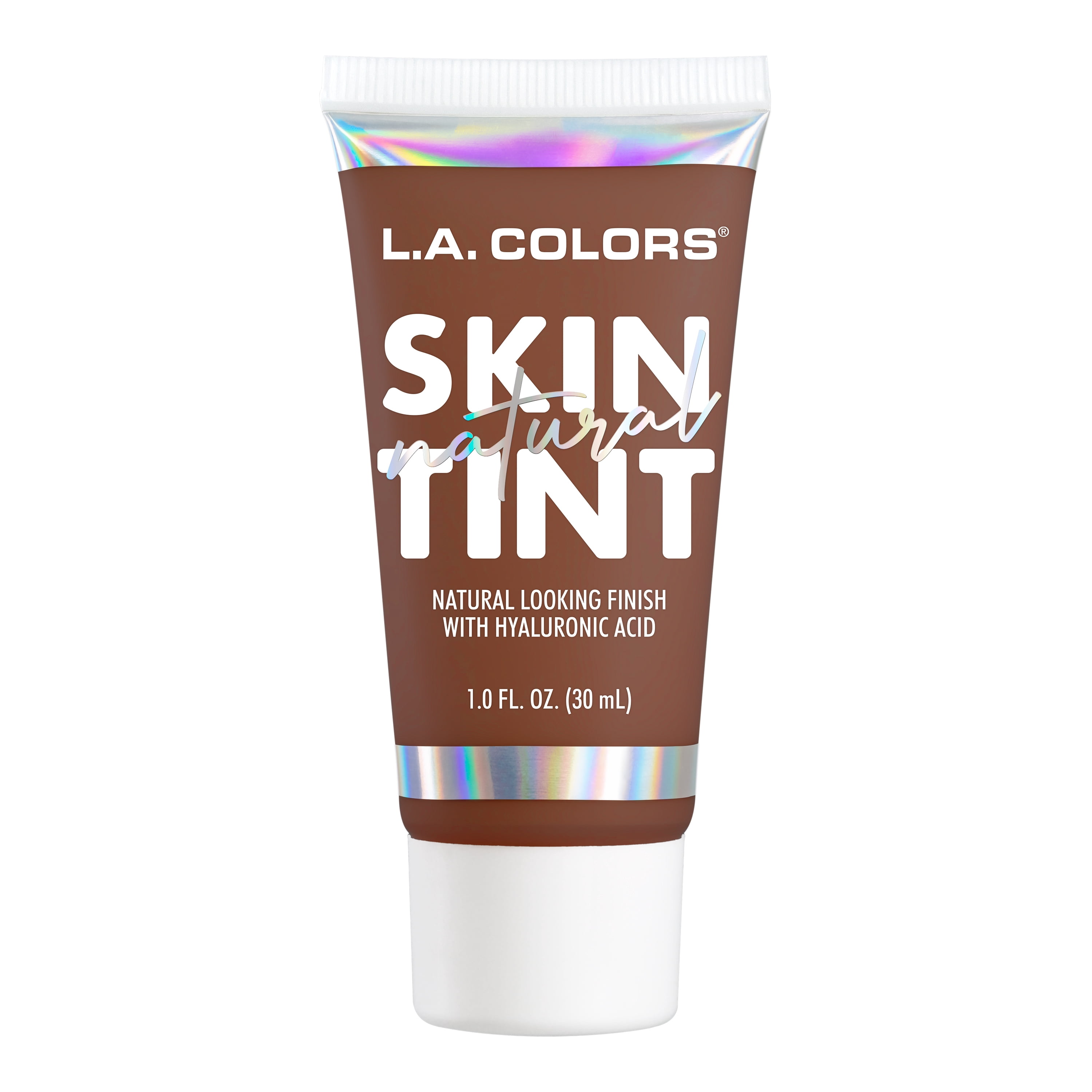 L.A. COLORS Natural Skin Tint Lightweight Hydrating Foundation, Espresso, 1 fl oz