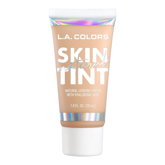 L.A. COLORS Natural Skin Tint Lightweight Hydrating Foundation, Soft Beige, 1 fl oz