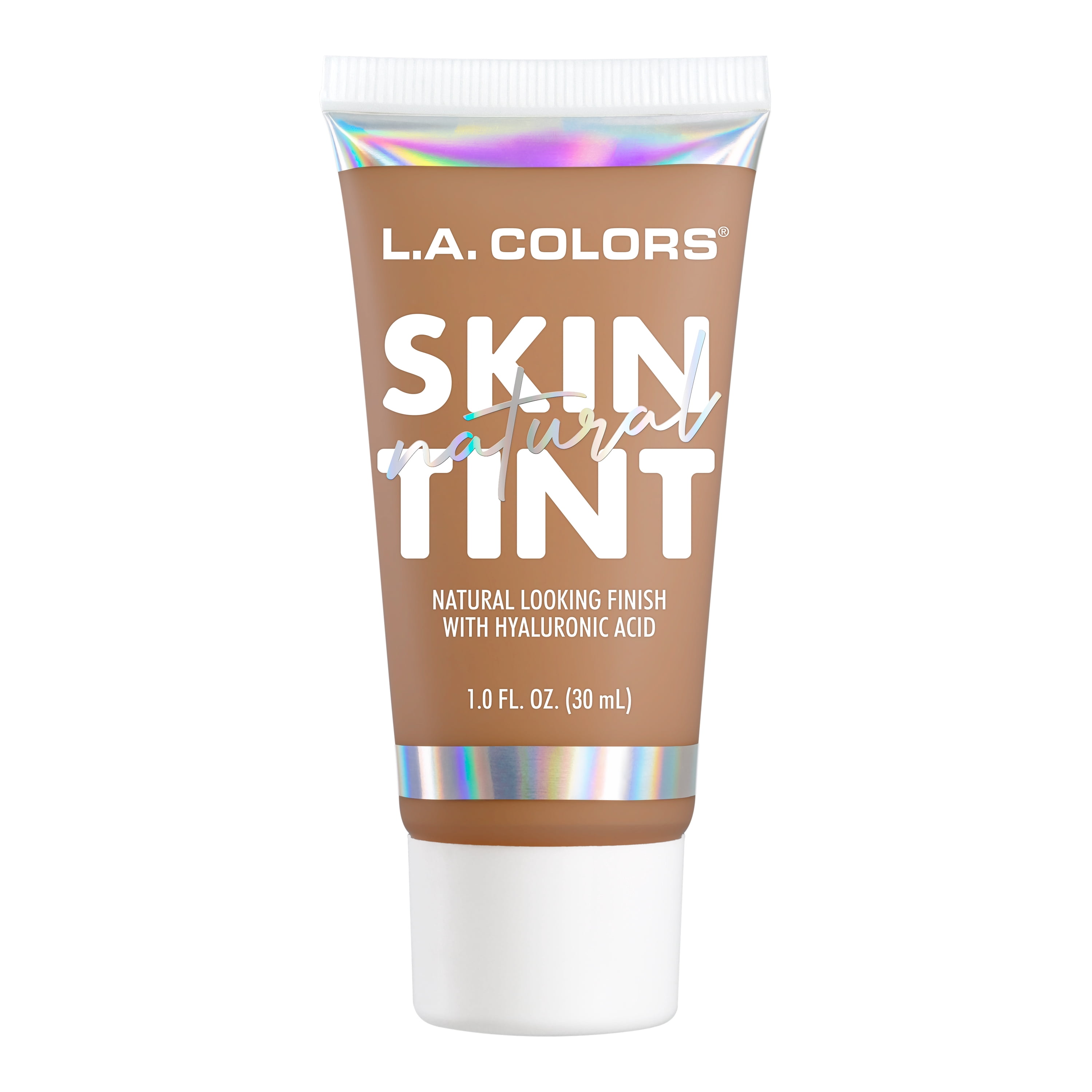 L.A. COLORS Natural Skin Tint Lightweight Hydrating Foundation, Toffee, 1 fl oz