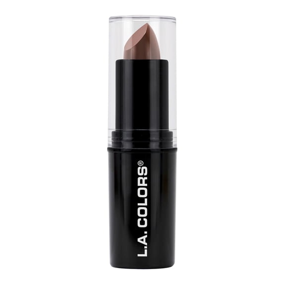 L.A. COLORS Long-Wearing Satin Finish Velvet Pout Chaser Lipstick, Coquette, 0.13 oz