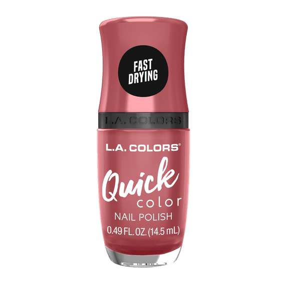 L.A. COLORS Quick Color Fast Drying Polish, Ambitious, 0.49 fl oz