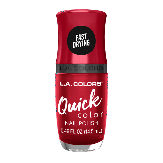 L.A. COLORS Quick Color Fast Drying Polish, Fireball, 0.49 fl oz