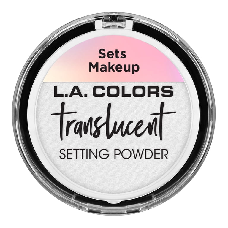 L.A. COLORS Setting Powder, Translucent, 0.42 oz - Walmart.com