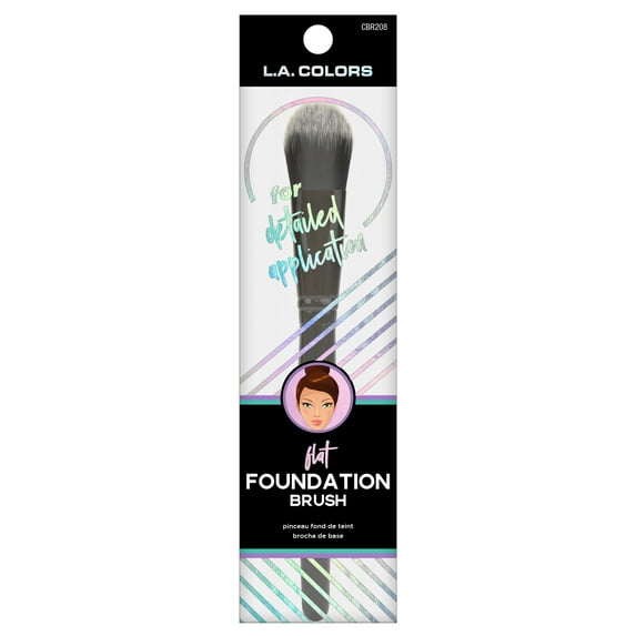 L.A. COLORS Signature Flat Foundation Brush, 1 pc