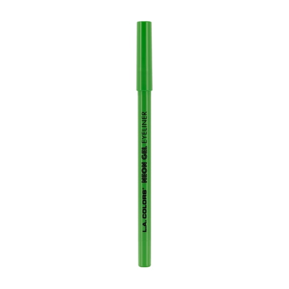L.A. COLORS Smudge & Transfer proof Smooth Glide-on Gel Eyeliner Manic, Green, 0.05 oz