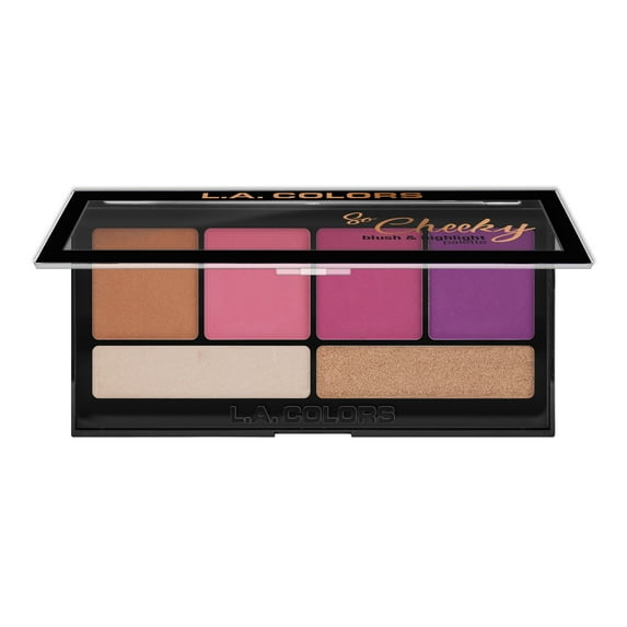 L.A. COLORS So Cheeky Blush & Highlighter, Sweet and Sassy, 0.78 fl oz
