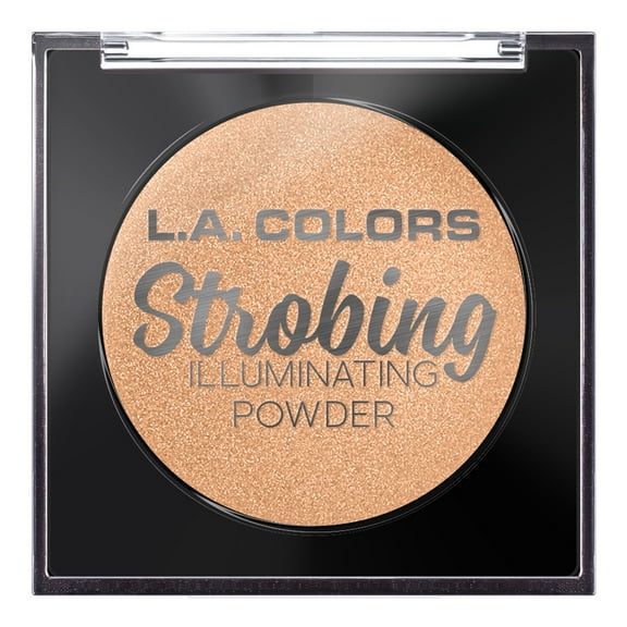 L.A. COLORS Strobing Illuminating Powder, LCSP256 Champagne, 0.16 Oz.