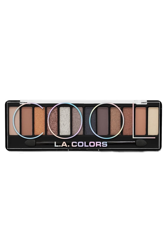 Color Vibe 12 Color Eyeshadow Palette, Ultra-Buttery & Vibrant, Cool, 0.30 oz