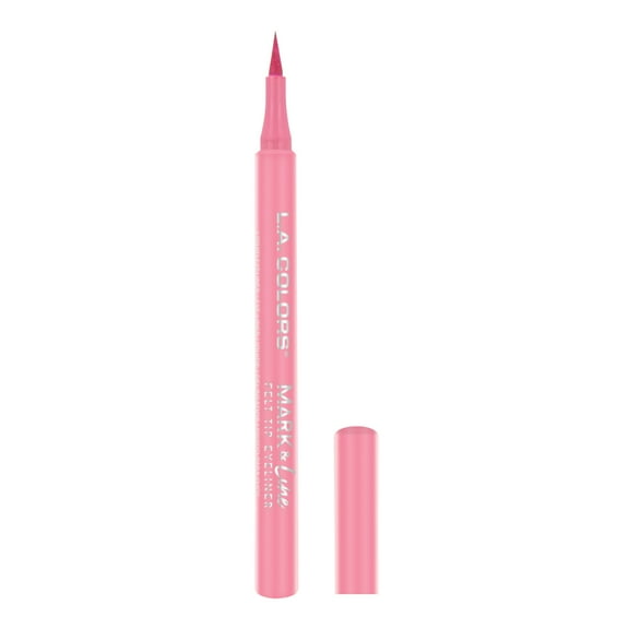 L.A. COLORS Ultra-precise Mark & Fine Felt Tip Liquid Eyeliner, Baby Pink