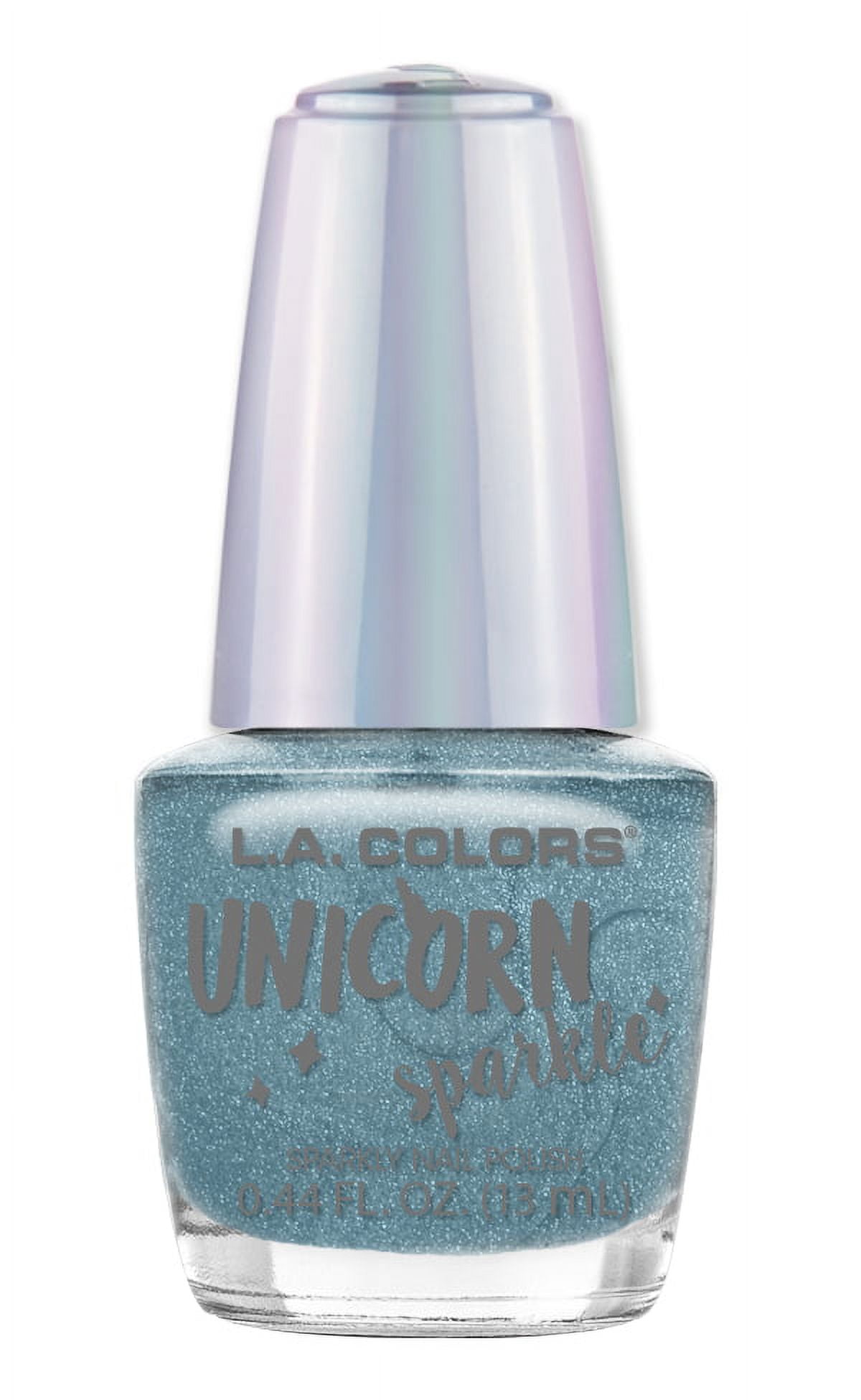 L.A. COLORS Unicorn Sparkle Nail Polish, CNL82 Flurry Shine - Walmart.com