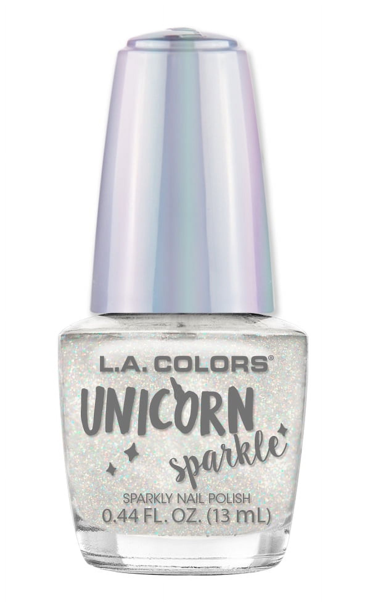 L.A. COLORS Glitter Vibes Nail Polish, City Girl, 0.44 fl oz - Walmart.com